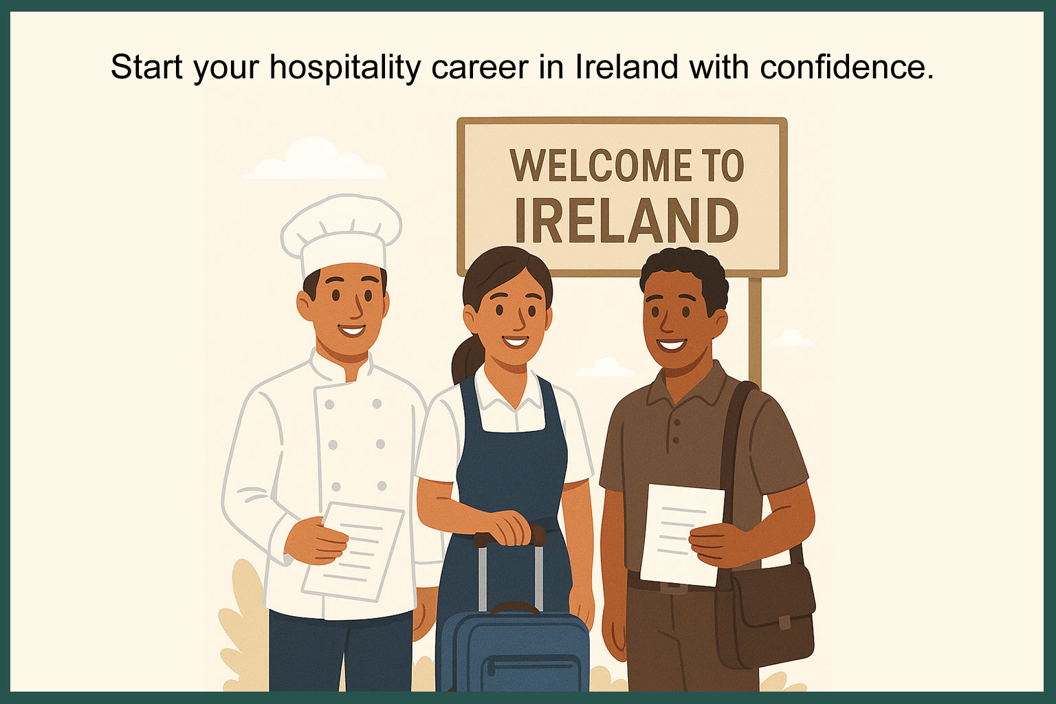 Start your hospitality career in Ireland with confidence